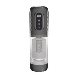 Shots Pumped Vortext Masturbator Gun Metal