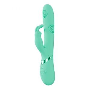 Shots Vive Mimi Triple Motor G-Spot Tapping Vibe Green