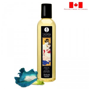 Shunga Erotic Massage Oil Island Blossoms 8oz