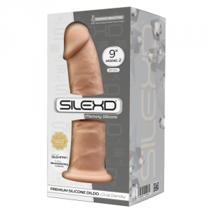 Silexd 9" Model 2 - Flesh, Thermo Reactive Premium Silicone Memory HUSH Canada 1