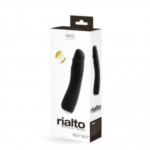 VeDO Rialto Rechargeable Vibrator Black