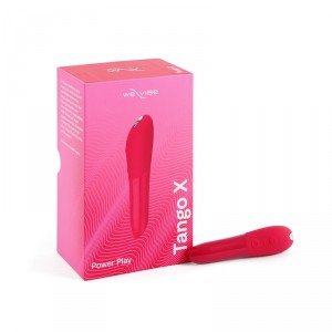 We Vibe Tango X Clitoral Vibrator Cherry Red HUSH Canada 