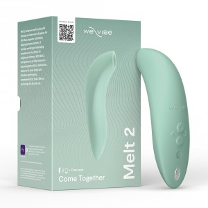 We Vibe Melt 2 Air Pulse Clitoral Stimulator Sage Green