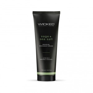 Wicked Sage + Sea Salt Massage Cream 4.0oz