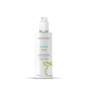 Wicked Simply Aqua Pear Lubricant 4.0oz