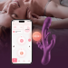 Honey Play Box Trilux App-Controlled Kinky Finger Rabbit Vibrator with Anal Beads Blue