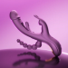 Honey Play Box Trilux App-Controlled Kinky Finger Rabbit Vibrator with Anal Beads Blue