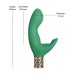 BMS Enterprises Pillow Talk Secrets - Sinful – Luxurious Dual Vibrating Wand - Green