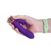 BMS Enterprises Pillow Talk Secrets - Sensual – Luxurious Dual Thrusting Wand - Purple
