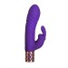 BMS Enterprises Pillow Talk Secrets - Sensual – Luxurious Dual Thrusting Wand - Purple