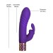 BMS Enterprises Pillow Talk Secrets - Sensual – Luxurious Dual Thrusting Wand - Purple