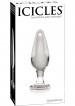 Pipedream Icicles No. 26 Glass Anal Plug Clear 4.63 Inch HUSH Canada