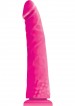 NS Novelties Colours Pleasures THIN 8" Silicone Dildo Pink