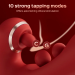 Honey Play Box Tickler Wiggling G-Spot Vibrator & Tapping Clitoral Stimulator