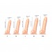 Strap-on-Me Sliding Skin Realistic Dildo White - Medium