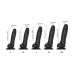 Strap-On-Me Sliding Skin Realistic Dildo Black - XXL