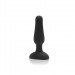 B-Vibe Novice Rechargeable Butt Plug Black HUSH Canada