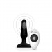 B-Vibe Novice Rechargeable Butt Plug Black HUSH Canada