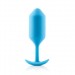 B-Vibe Snug Plug 3 Butt Plug Teal HUSH Canada
