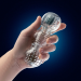 Blush Rize! Feelz Multi-Textured Chamber Clear Stroker