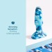 B-Vibe Anal Rimming 2 Plug Blue Camo