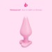 B-Vibe Butties B-Mine Heart Butt Plug