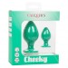 CalExotics Cheeky Plug Set Green