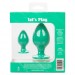 CalExotics Cheeky Plug Set Green