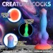 Creature Cocks Space Cock Glow-in-the-Dark