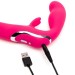 Happy Rabbit Rechargeable Strapless Strap On Pink
