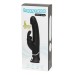 Happy Rabbit Realistic Rechargeable Rabbit Black