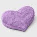 Liberator Heart Wedge Sex Position Pillow Purple Faux Fur