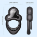 Honey Play Box Anello App-Controlled Vibrating Double Cock Ring