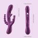 Honey Play Box Trilux App-Controlled Kinky Finger Rabbit Vibrator with Anal Beads Blue