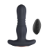Honey Play Box Agas Thrusting Butt Plug With Remote Control Black