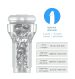 Kiiroo Feel Pocket Stroker Masturbator Clear