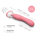Le Wand Lick 3-in-1 Rechargeable Double-Ended Vibrator