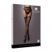 Le Désir Garterbelt Stockings with Lace Top Black