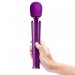 Le Wand Petite Rechargeable Massager Dark Cherry