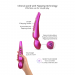 Love to Love Pleaser Flapping Wand Berry