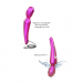 Love to Love Pleaser Flapping Wand Berry