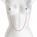 NS Novelties Bound Nipple Clamps DC3 Rose Gold