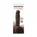 NS Novelties Colours Pleasures 5" Vibrating Dildo Dark Brown