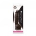 NS Novelties Colours Dual Density Dildo 5" - Dark Brown