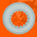 Oxballs Axis Rib-Grip Cock Ring Clear Ice