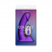 NS Novelties Colours - Curve - 6" Vibrating Dildo - Purple