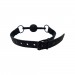 Rouge Leather Collar Black