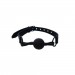 Rouge Leather Collar Black