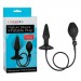 CalExotics Silicone Inflatable Anal Plug Medium Black
