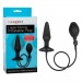 CalExotics Silicone Inflatable Anal Plug Large Black